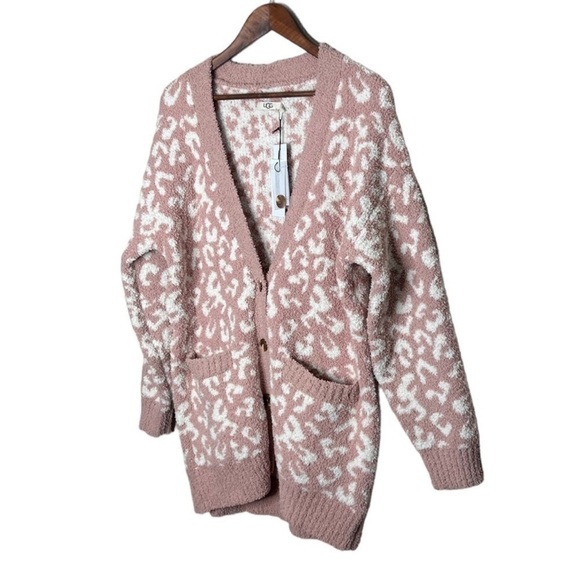 UGG Joselyn Cliff Leopard Cardigan - Picture 8 of 13